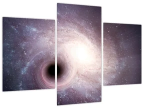 Obraz - Špirálna galaxia (90x60 cm)