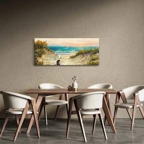 Obraz - Piesočná pláž (120x50 cm)