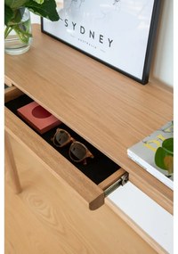 Konzolový stolík z dubového dreva v prírodnej farbe 12x110 cm Heart'n'Soul – UMAGE