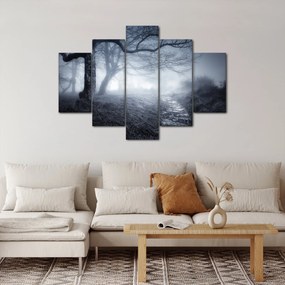 Obraz - Cesta v hmle (150x105 cm)
