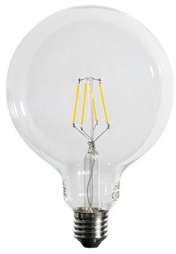 Sada 5 ks E27 3-stupňová stmievateľná LED žiarovka so špirálovým vláknom G125 4W 450lm 3000K