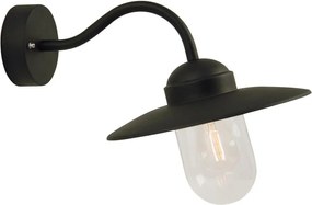 Nordlux - Vonkajšia nástenná lampa LUXEMBOURG 1xE27/60W/230V IP54 čierna