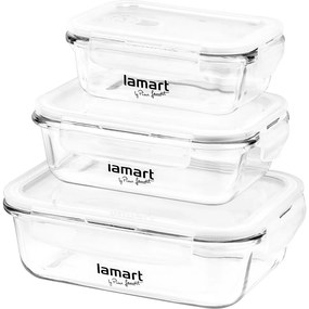 Lamart LT6011 set 3 dóz obdélníkových Air