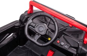 LEAN CARS YSA036 Červené auto na batérie 4x4