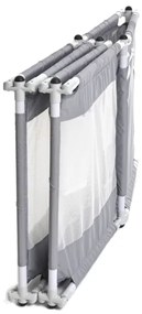 Hracia ohrádka 120 cm, sivá