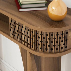 Dekoratívny stôl Damla Walnut
