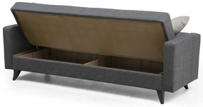 Rozkladacia pohovka Polya 3 Dark Grey