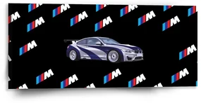 Sablio Obraz MPERFORMANCE Športové auto - 110x50 cm