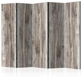 Paraván - Stylish Wood II [Room Dividers] Veľkosť: 225x172, Verzia: Jednostranný