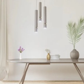 Brilagi - Luster na lanku POKER 3xGU10/25W/230V béžová