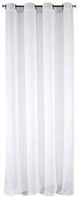 ZÁCLONA NA KRÚŽKOCH SAKALI 350X250 CM BIELA