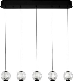 XXXLutz ZÁVESNÉ LED SVIETIDLO, 84/11/150 cm Dieter Knoll - Interiérové svietidlá - 006976000102