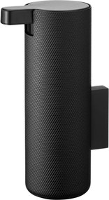 Čierny nástenný dávkovač mydla z nehrdzavejúcej ocele 165 ml Modo Rof – Blomus