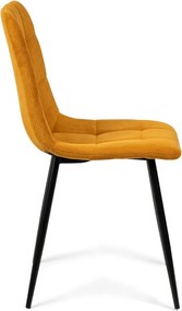 Noela Menčestrová jedálenská stolička ARIA žltá
