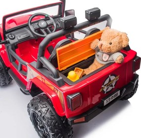 LEAN CARS Batériové auto XB-1118 červené