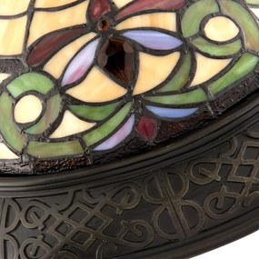 Prisadené svietidlo stropnica vitráž