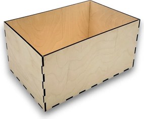 usporadejto.cz Drevený organizér do vysokého šuplíka,  VASKY - L (30 x 20 x 15 cm)