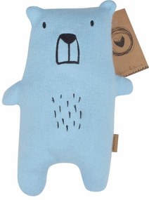 Maznáčik, hračka pre bábätká Z&amp;Z Mini Bear 26 cm, modrý