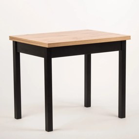 Stima Stôl BINGO Vyberte odtieň ->: Dub Wotan, Vybetre odtieň podnože ->: Biela