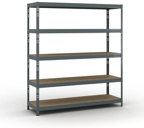 Policový regál 1786x1600x500 mm, nosnosť 350kg