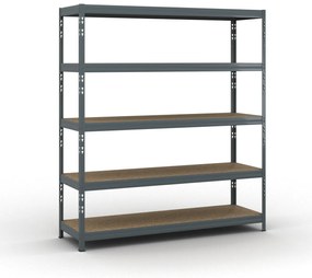 Policový regál 1786x1600x500 mm, nosnosť 350kg