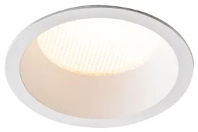 Trilum ARCH  Stropné zápustné svietidlo Zapustené LED sviet. PAN R, 5W, 3000K, 455lm, CRI85, IP44, Epistar, 90°, d90×H58mm, biela