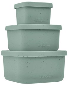 Sada boxov na desiatu 3 ks Platinum Silicone Sage