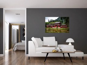 Obraz - čínska architektúra (90x60 cm)