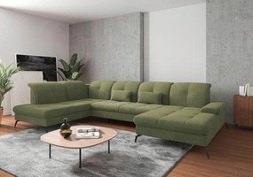 XXXLutz SEDACIA SÚPRAVA, textil, svetlozelená Sit & More - Sedačky - 000144009954