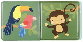 A Little Lovely Company - knižka do kúpeľa - kamaráti z džungle