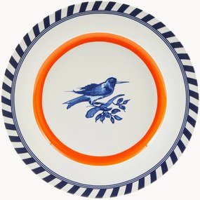 Plytké taniere Bird Patterned, 2 ks