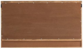 furniture-nabytek.cz - Masívne kúpeľňové zrkadlo Delhi z mangového dreva, lakované, hnedé – 130×75 cm