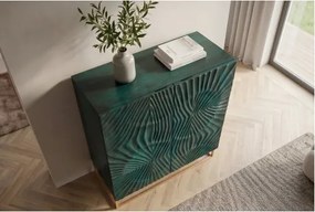 Komoda 48407 Scorpion 100cm Drevo Mango Tyrkysové  - Komfort-nábytok