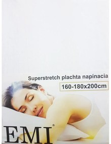Plachta posteľná biela Superstretch EMI