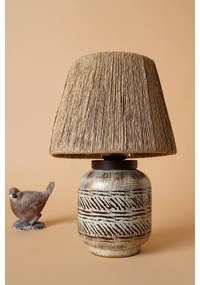 Stolná lampa RAMZES 1xE27/40W/230V hnedá