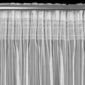 ZÁCLONA NOELIA NA PÁSKE 300X270 CM BIELA