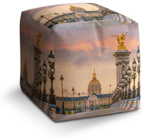 Sablio Taburet Cube Paríž Elysejský palác: 40x40x40 cm
