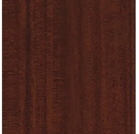 Zhrňovacie dvere Pioneer presklené 84 x 203 cm tmavý orech