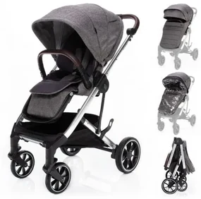 Kočík Zopa Quest Tornado Grey/Silver AKCIA