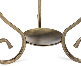 STOJAN NA KVETINÁČ FIORINA 63X33,5 CM ZLATÁ