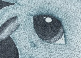 Koberce Breno Kusový koberec FUNNY 2107 Blue, modrá, viacfarebná,120 x 170 cm