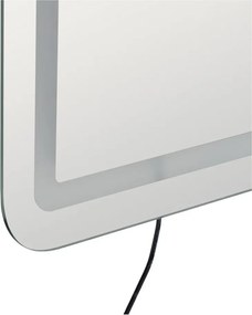 Nástenné zrkadlo s osvetlením 60x80 cm – Ixia