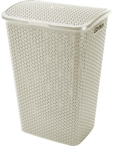 Curver Kôš na bielizeň MY STYLE 55l krémovo biely