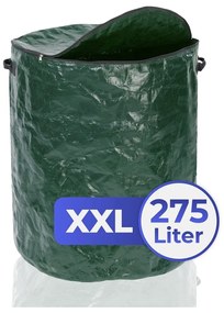 Tmavozelená nádoba na kompostovateľný odpad 275 l – Maximex