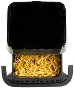 DOMO DO544FR teplovzdušná rodinná fritéza s priezorom, 10 l