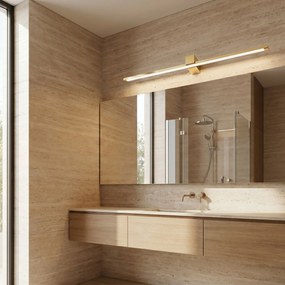 Toolight Toolight, LED nástenné svietidlo, 80cm, 16W, 4000K, 1500lm, SWE045-1W, zlatá lesklá, OSW-20145