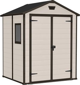 Záhradný domček Keter MANOR 6 x 5 DD béžový, s podlahou