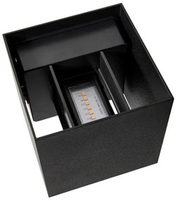 Nordlux - LED vonkajšie nástenné svietidlo MILDA LED/4,9W/230V IP44 čierne