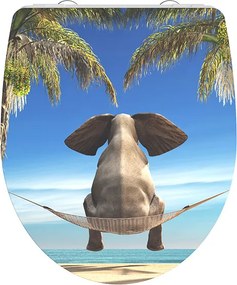 Eisl Sanitär WC sedadlo Duroplast Soft Close Happy Elephant High Gloss 82580
