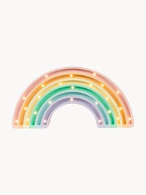 Ručne vyrobená detská lampa's časovačom a diaľkovým ovládačom Rainbow